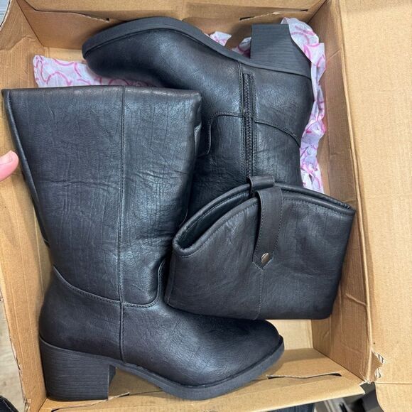 Sugar Women’s Tall Riding Boots sz 7 Harness NEW #K804 - Picture 5 of 6